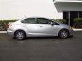 Alabaster Silver Metallic 2012 Honda Civic Hybrid-L Sedan Exterior