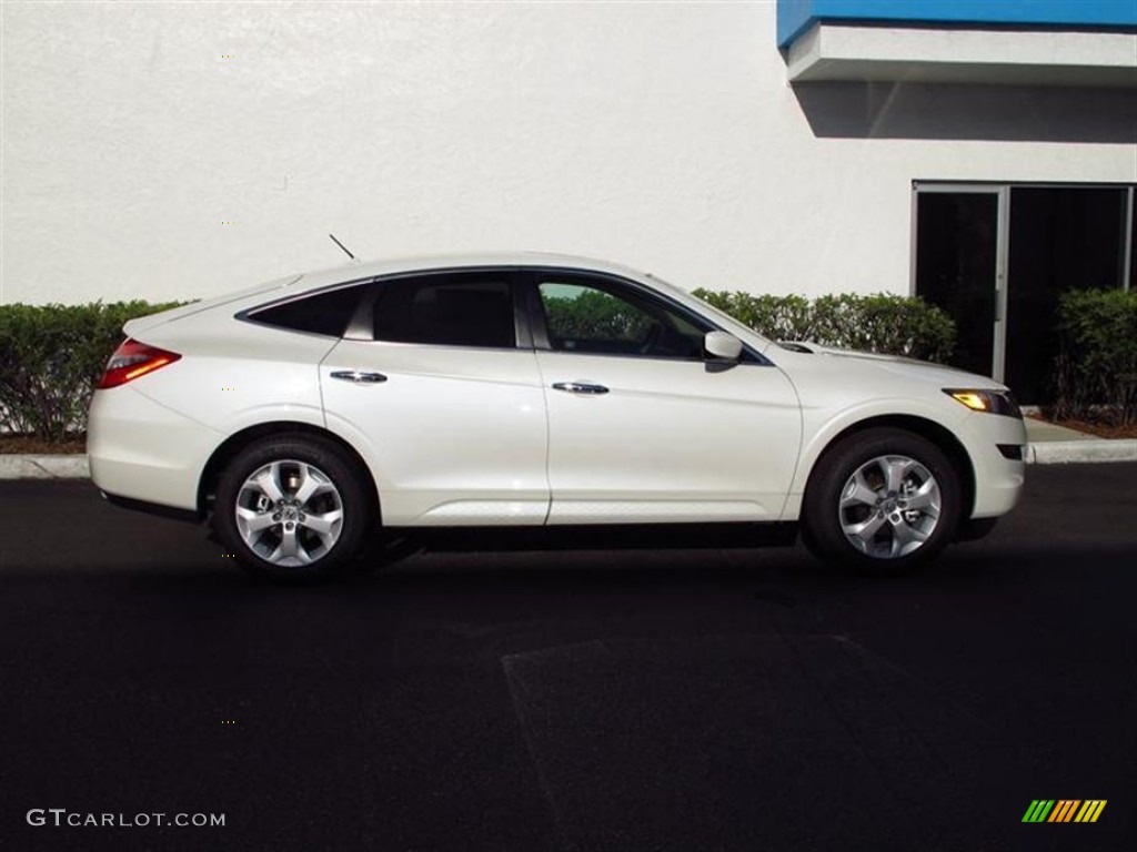 White Diamond Pearl 2012 Honda Accord Crosstour EX-L Exterior Photo #62622845