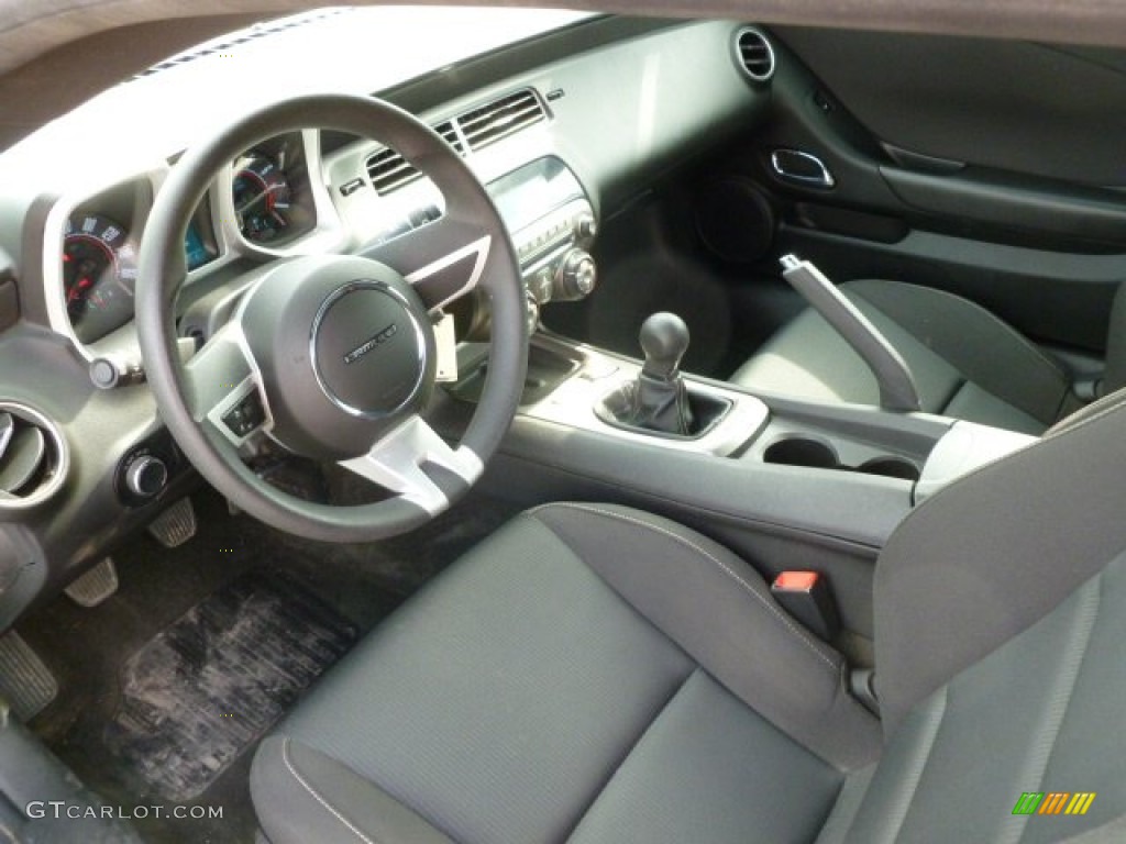 Black Interior 2010 Chevrolet Camaro LT Coupe Photo #62623277