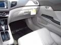 2012 Polished Metal Metallic Honda Civic EX-L Sedan  photo #7