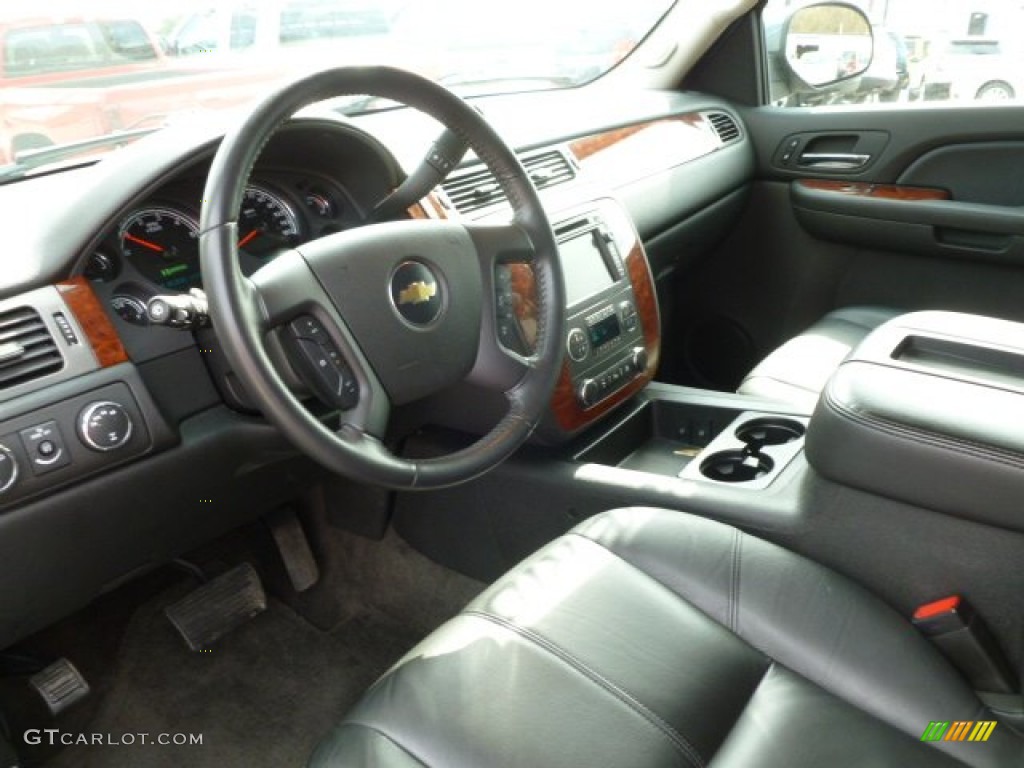 2009 Tahoe Hybrid 4x4 - Blue Granite Metallic / Ebony photo #16