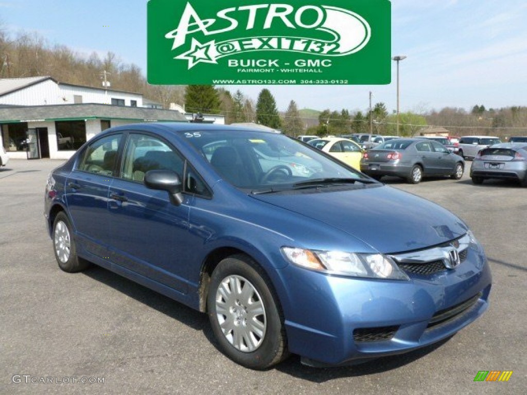 Atomic Blue Metallic Honda Civic