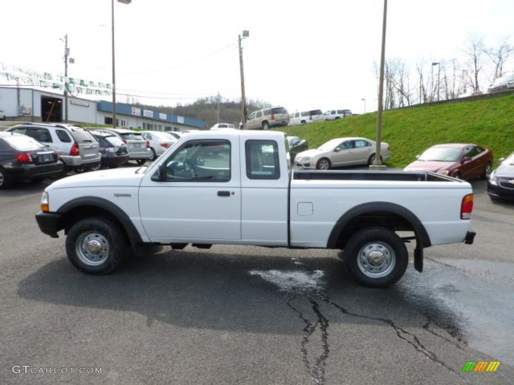 Oxford White 1998 Ford Ranger XL Extended Cab 4x4 Exterior Photo #62624999