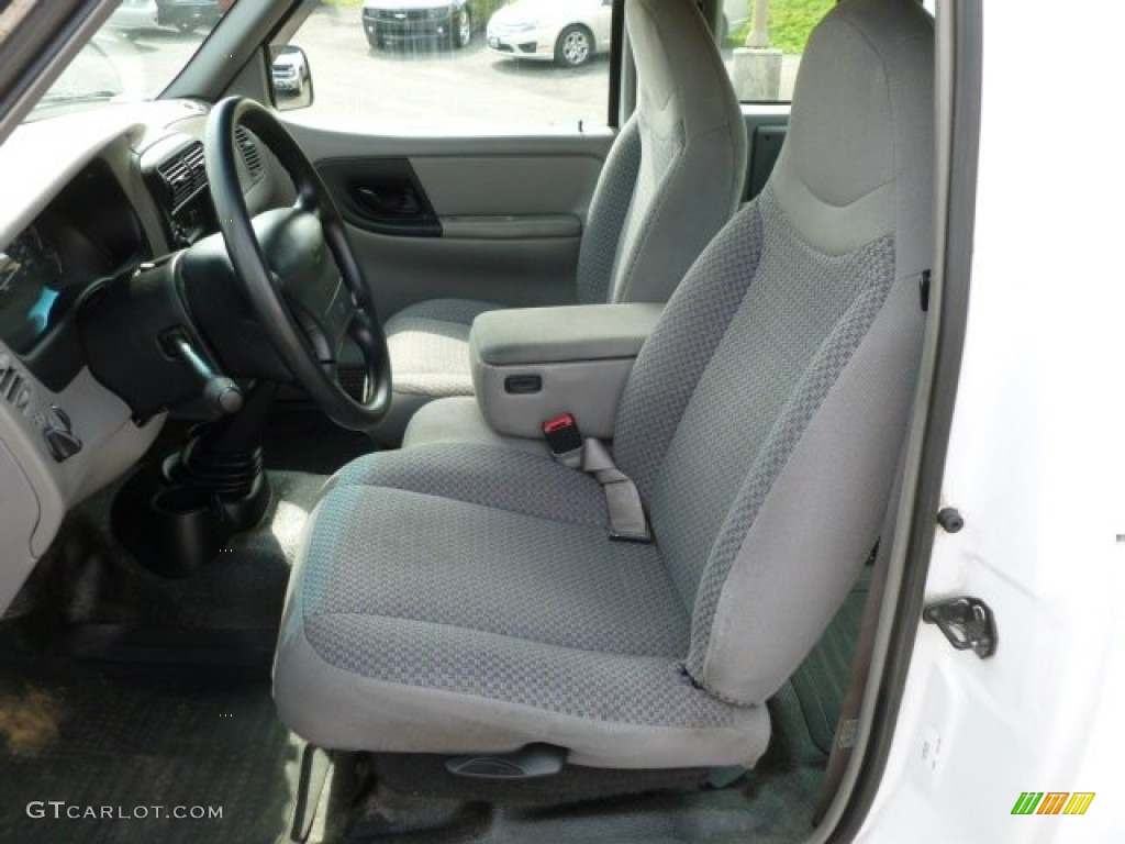 Medium Graphite Interior 1998 Ford Ranger XL Extended Cab 4x4 Photo #62625086