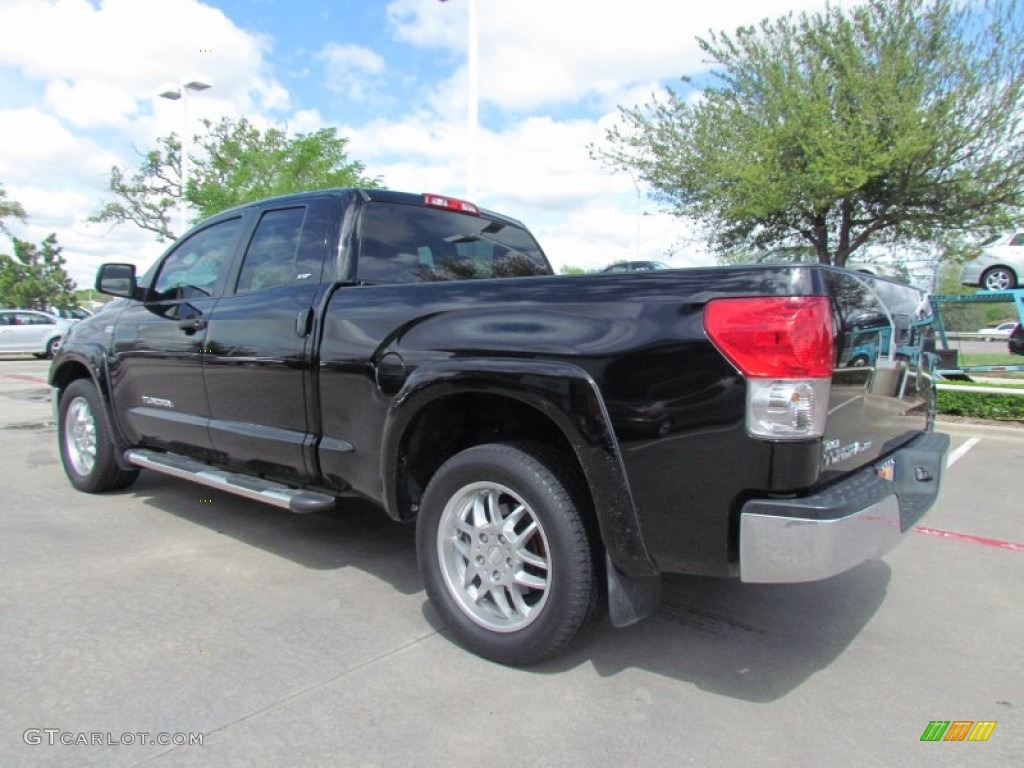 2009 Tundra X-SP Double Cab - Black / Red Rock photo #3