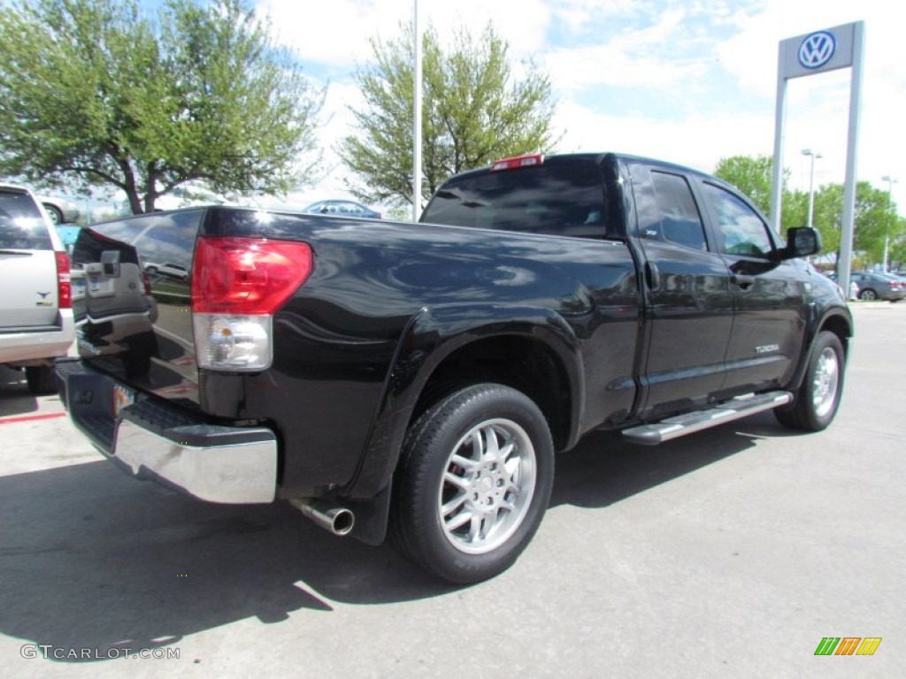 2009 Tundra X-SP Double Cab - Black / Red Rock photo #5