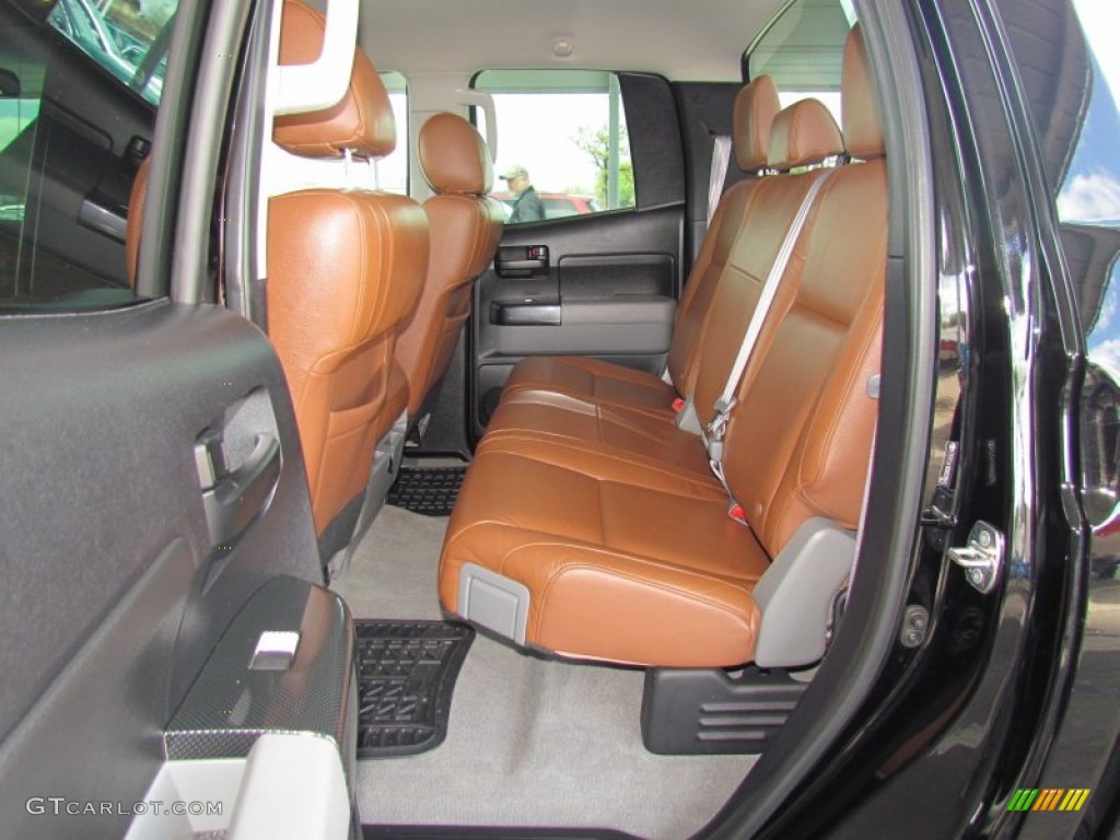 2009 Tundra X-SP Double Cab - Black / Red Rock photo #12