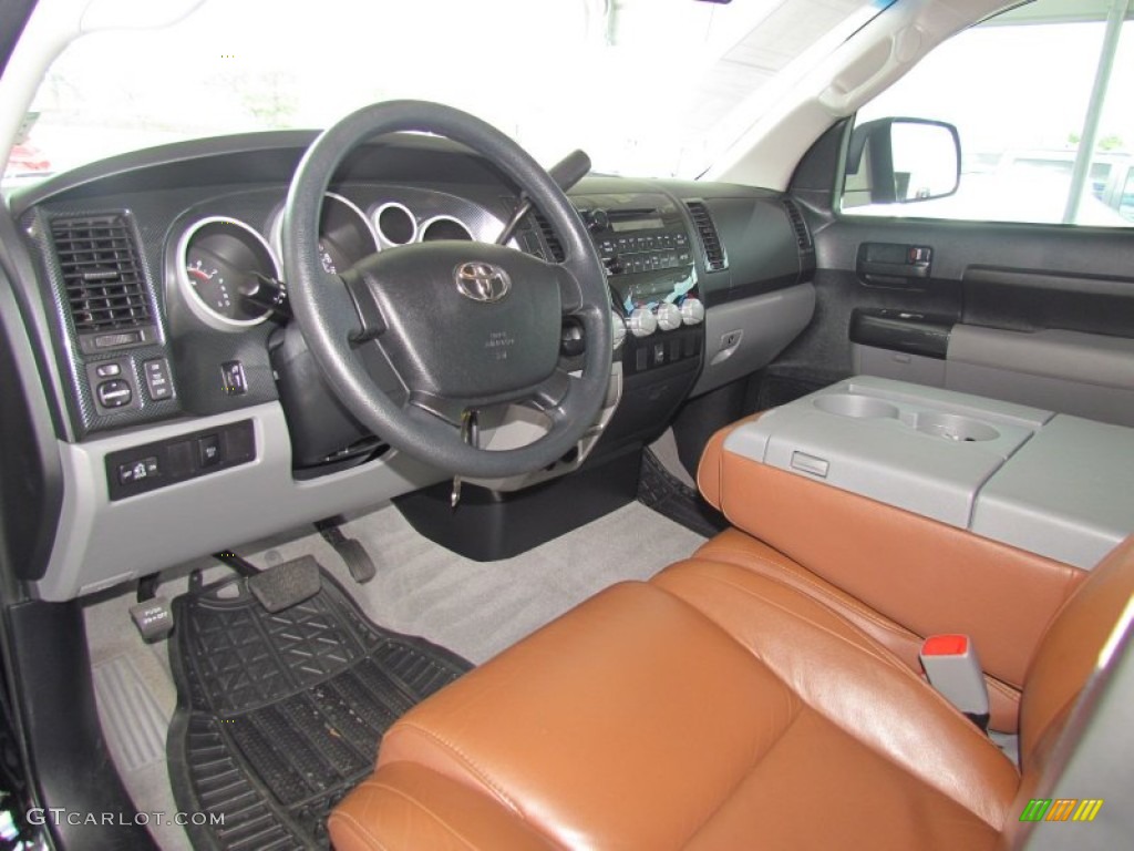 2009 Tundra X-SP Double Cab - Black / Red Rock photo #14