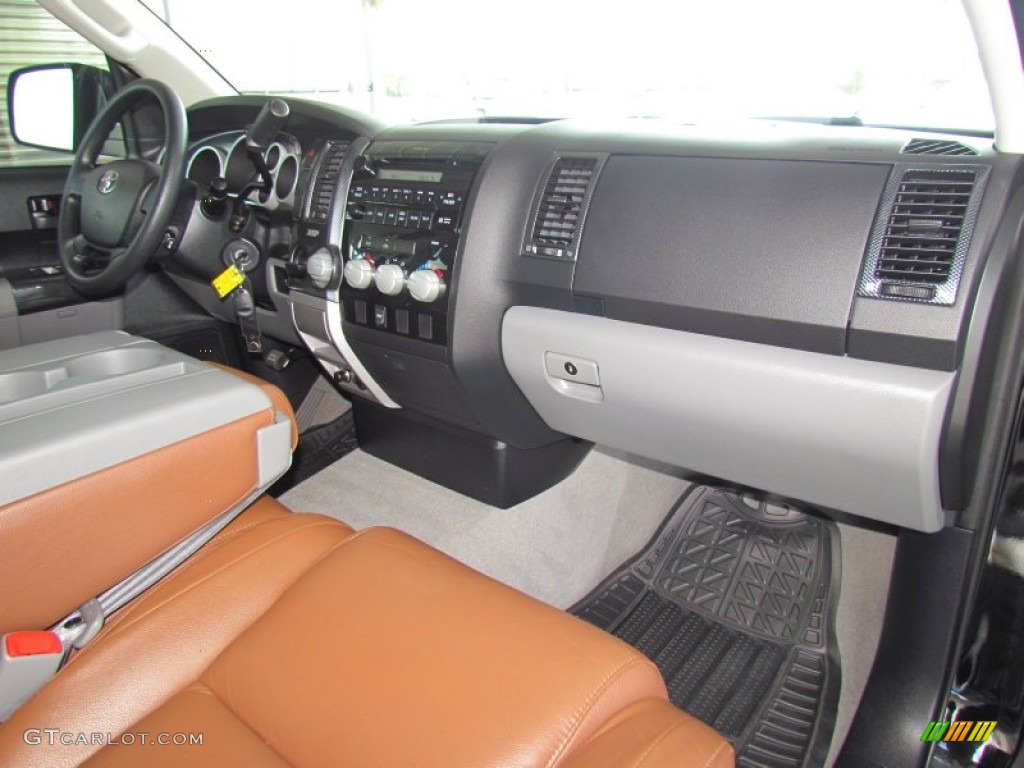 2009 Tundra X-SP Double Cab - Black / Red Rock photo #15