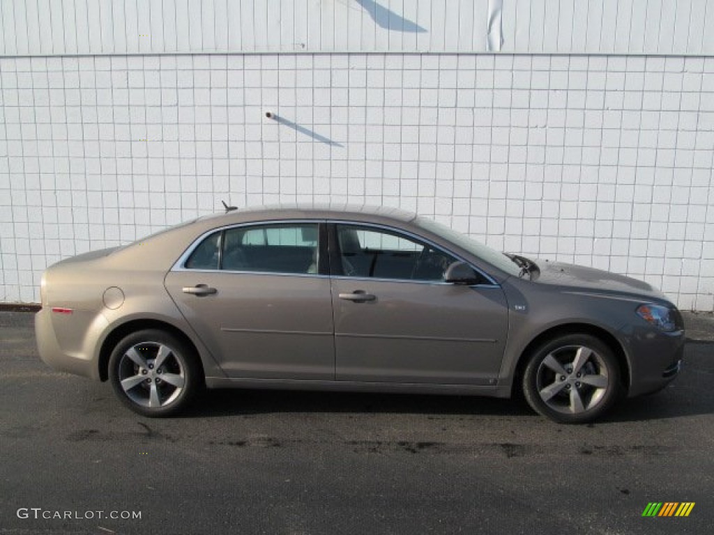 2008 Malibu LT Sedan - Amber Bronze Metallic / Cocoa/Cashmere Beige photo #2