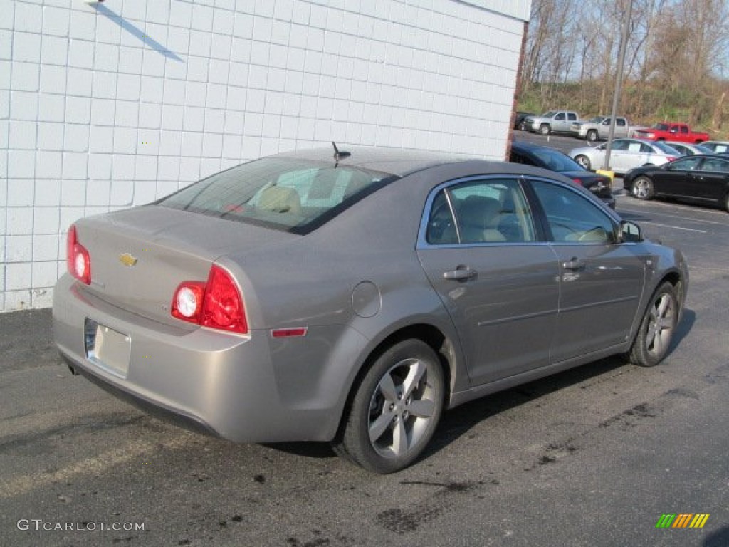 2008 Malibu LT Sedan - Amber Bronze Metallic / Cocoa/Cashmere Beige photo #7