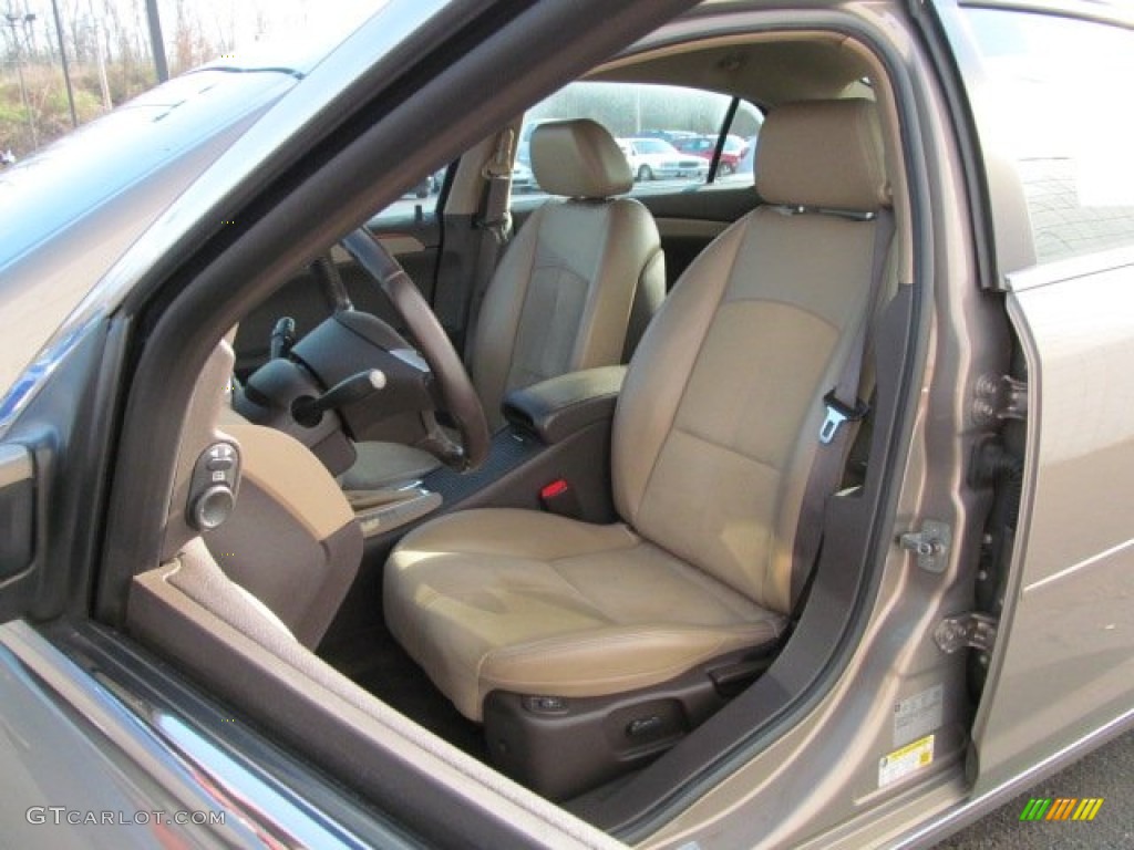 2008 Malibu LT Sedan - Amber Bronze Metallic / Cocoa/Cashmere Beige photo #9