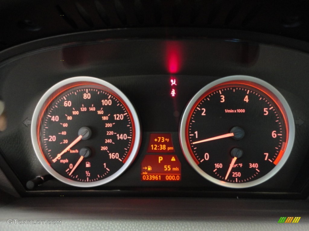 2005 BMW 6 Series 645i Coupe Gauges Photo #62626652