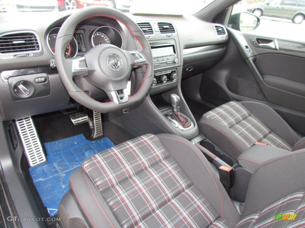 Interlagos Plaid Cloth Interior 2012 Volkswagen GTI 2 Door Photo #62626922