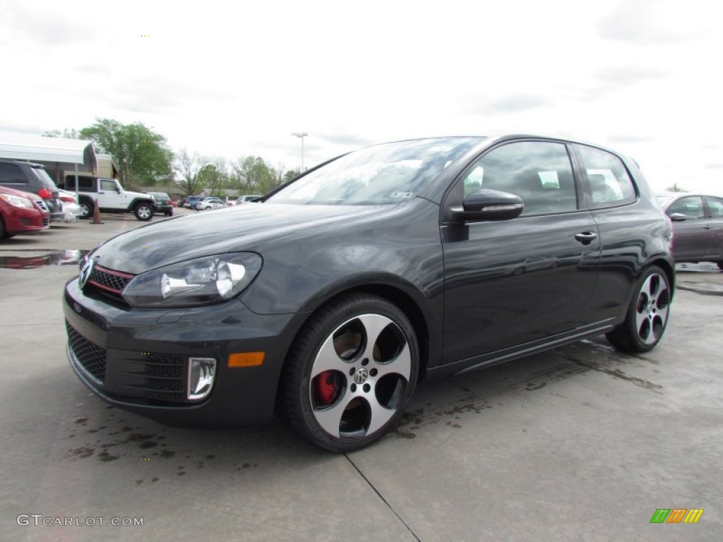 Carbon Steel Gray Metallic 2012 Volkswagen GTI 2 Door Exterior Photo #62626988
