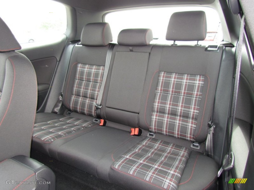 Interlagos Plaid Cloth Interior 2012 Volkswagen GTI 2 Door Photo #62627015
