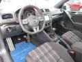 Interlagos Plaid Cloth Prime Interior Photo for 2012 Volkswagen GTI #62627024
