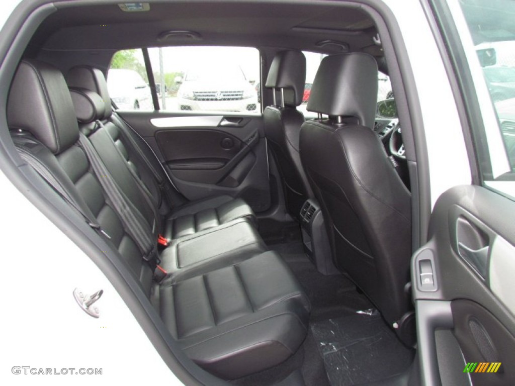 Titan Black Interior 2012 Volkswagen GTI 4 Door Autobahn Edition Photo #62627069