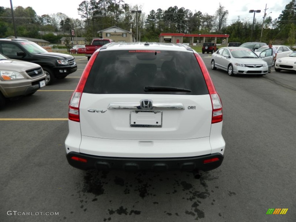 2007 CR-V EX-L - Taffeta White / Gray photo #4