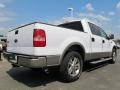 2005 Oxford White Ford F150 Lariat SuperCrew  photo #3