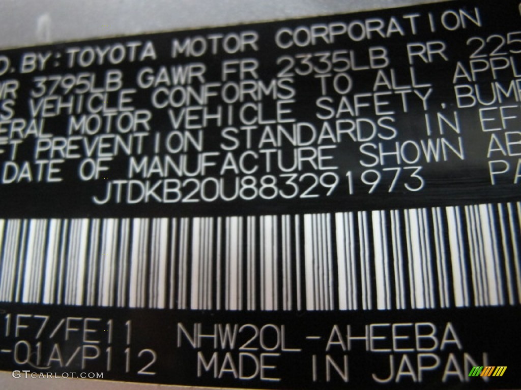 2008 Toyota Prius Hybrid 1F7 Photo #62629829