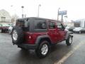 2011 Deep Cherry Red Jeep Wrangler Unlimited Rubicon 4x4  photo #4