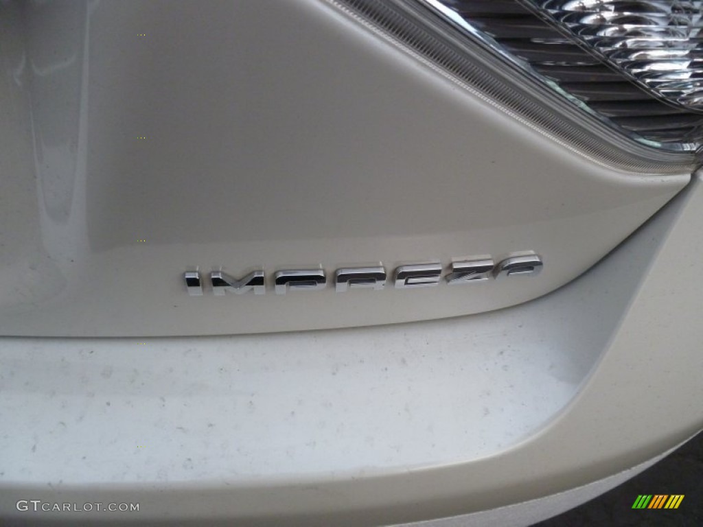 2011 Impreza 2.5i Premium Wagon - Satin White Pearl / Ivory photo #5