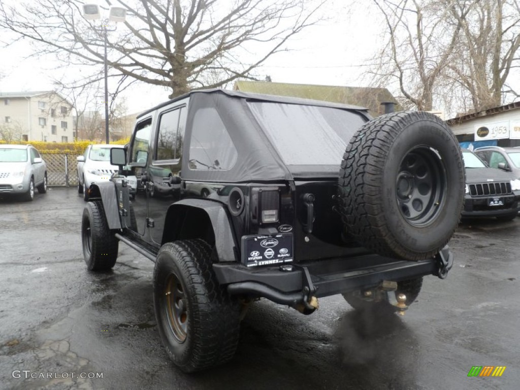 2010 Jeep Wrangler Unlimited Sahara 4x4 Custom Wheels Photo #62630999