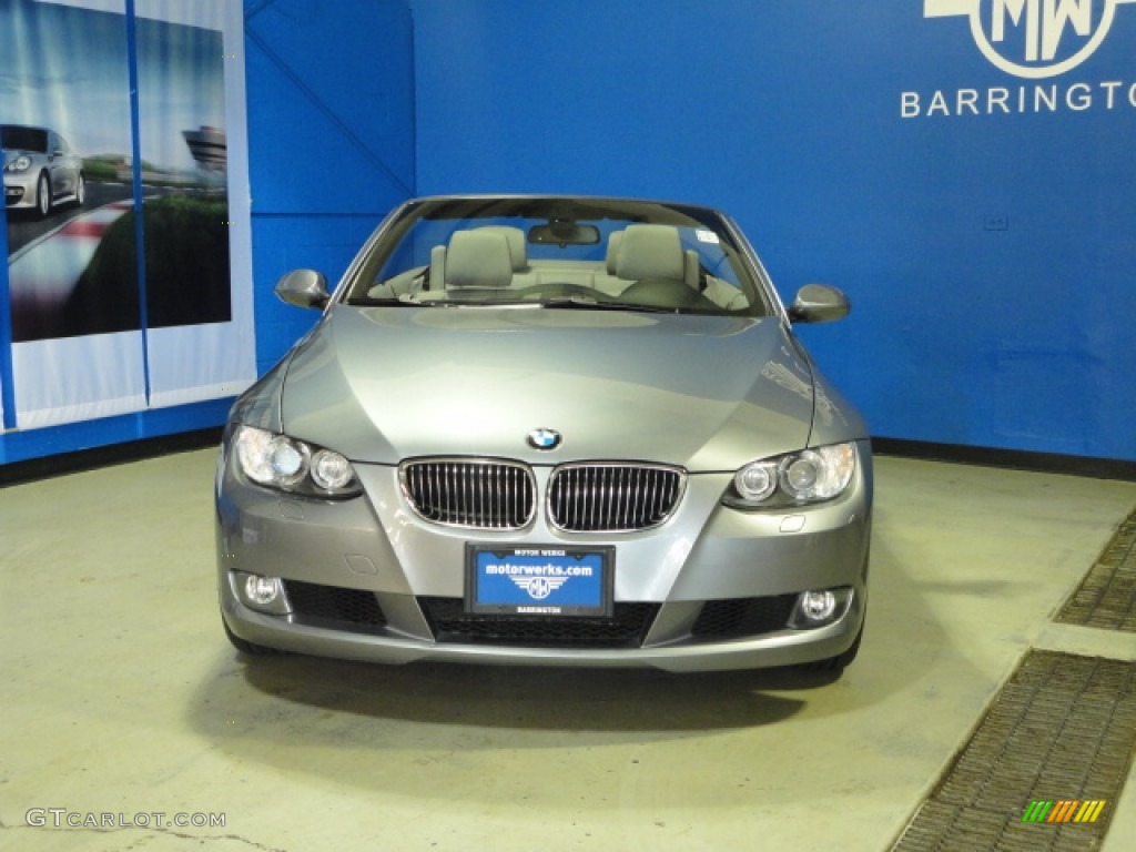 2009 3 Series 328i Convertible - Space Grey Metallic / Grey Dakota Leather photo #2