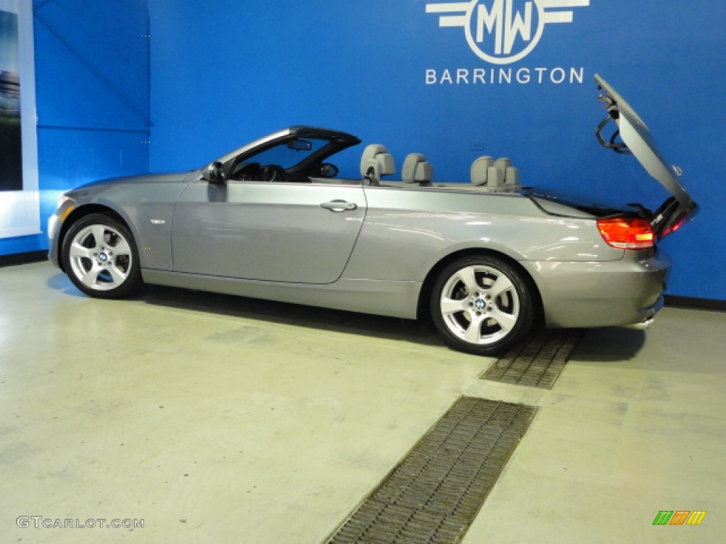 2009 3 Series 328i Convertible - Space Grey Metallic / Grey Dakota Leather photo #6