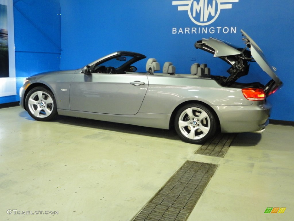 2009 3 Series 328i Convertible - Space Grey Metallic / Grey Dakota Leather photo #7