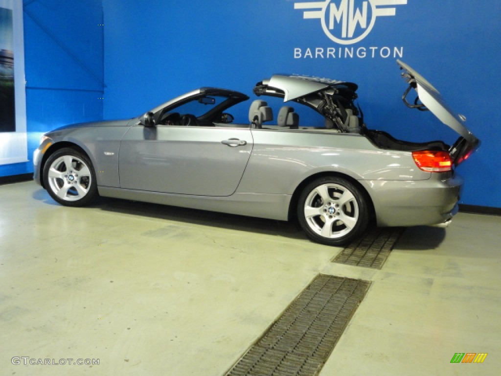 2009 3 Series 328i Convertible - Space Grey Metallic / Grey Dakota Leather photo #8