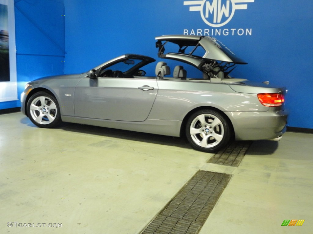2009 3 Series 328i Convertible - Space Grey Metallic / Grey Dakota Leather photo #9