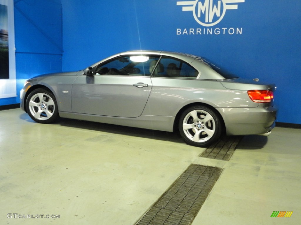 2009 3 Series 328i Convertible - Space Grey Metallic / Grey Dakota Leather photo #10