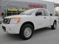 Blizzard White 2010 Nissan Titan XE King Cab