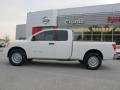 Blizzard White - Titan XE King Cab Photo No. 2