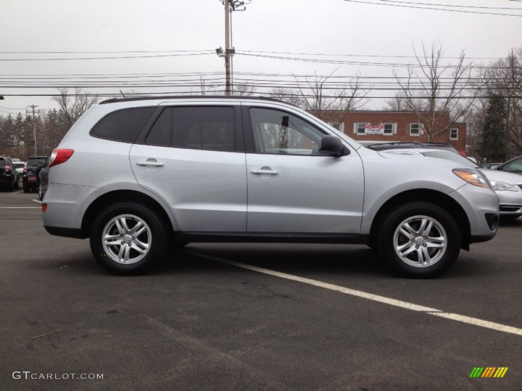 Radiant Silver 2010 Hyundai Santa Fe GLS Exterior Photo #62632834