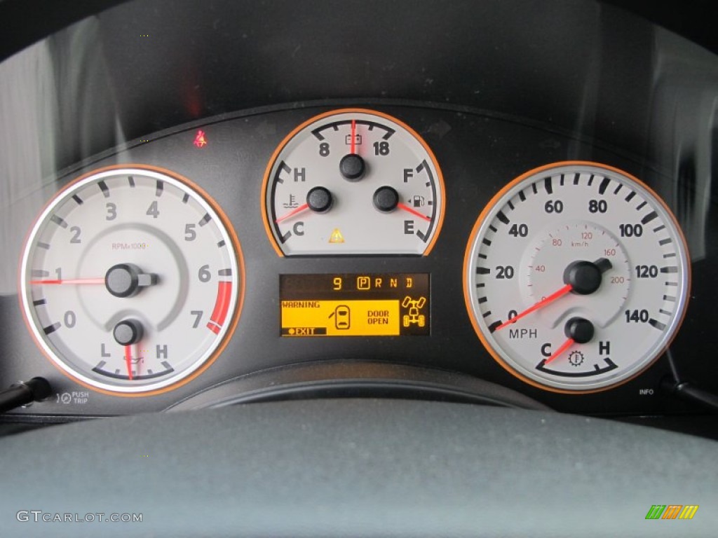 2012 Nissan Titan Pro-4X Crew Cab 4x4 Gauges Photo #62633373
