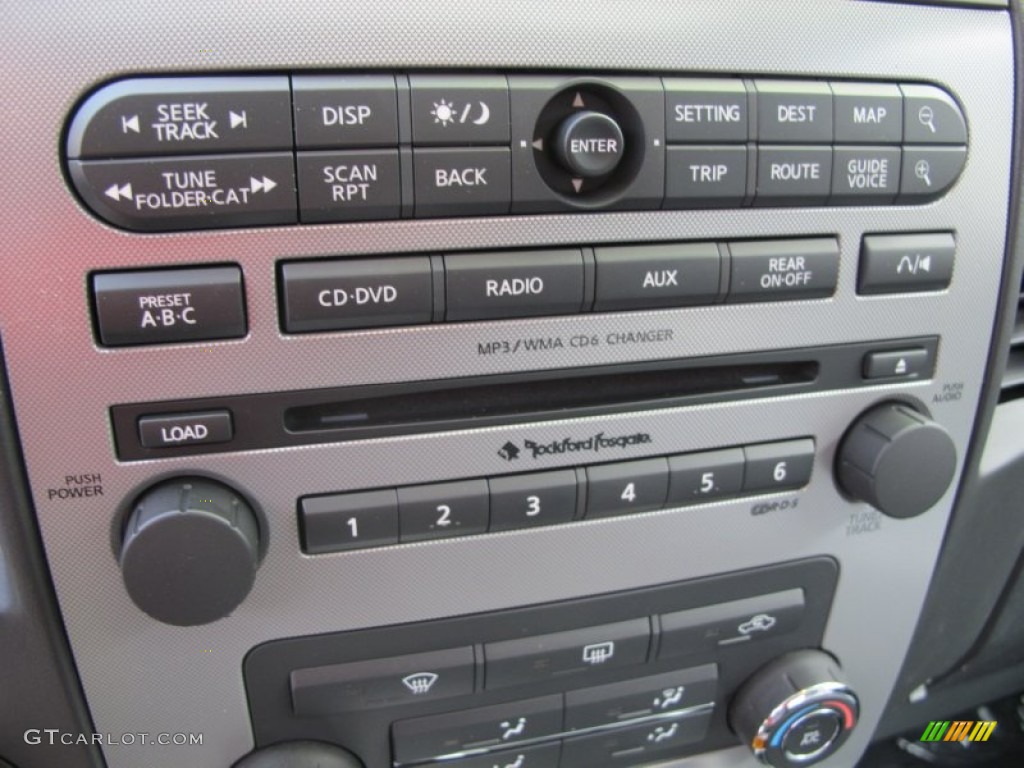 2012 Nissan Titan Pro-4X Crew Cab 4x4 Controls Photo #62633389