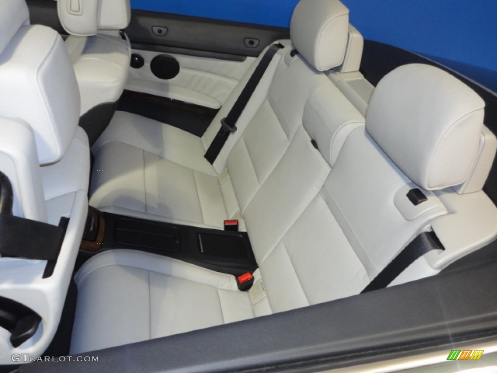 Oyster Dakota Leather Interior 2009 BMW 3 Series 328i Convertible Photo #62633792