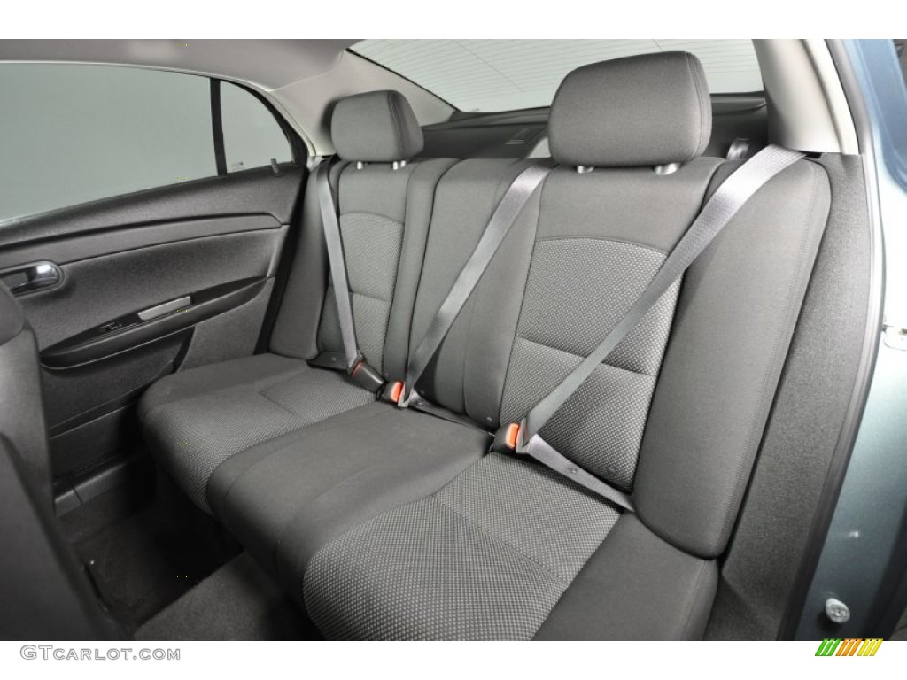 Ebony Interior 2009 Chevrolet Malibu LT Sedan Photo #62634232