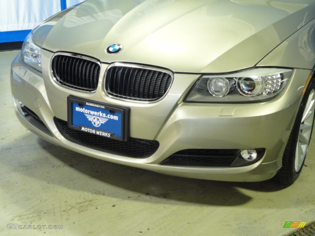 2011 3 Series 328i xDrive Sports Wagon - Platinum Bronze Metallic / Saddle Brown Dakota Leather photo #4