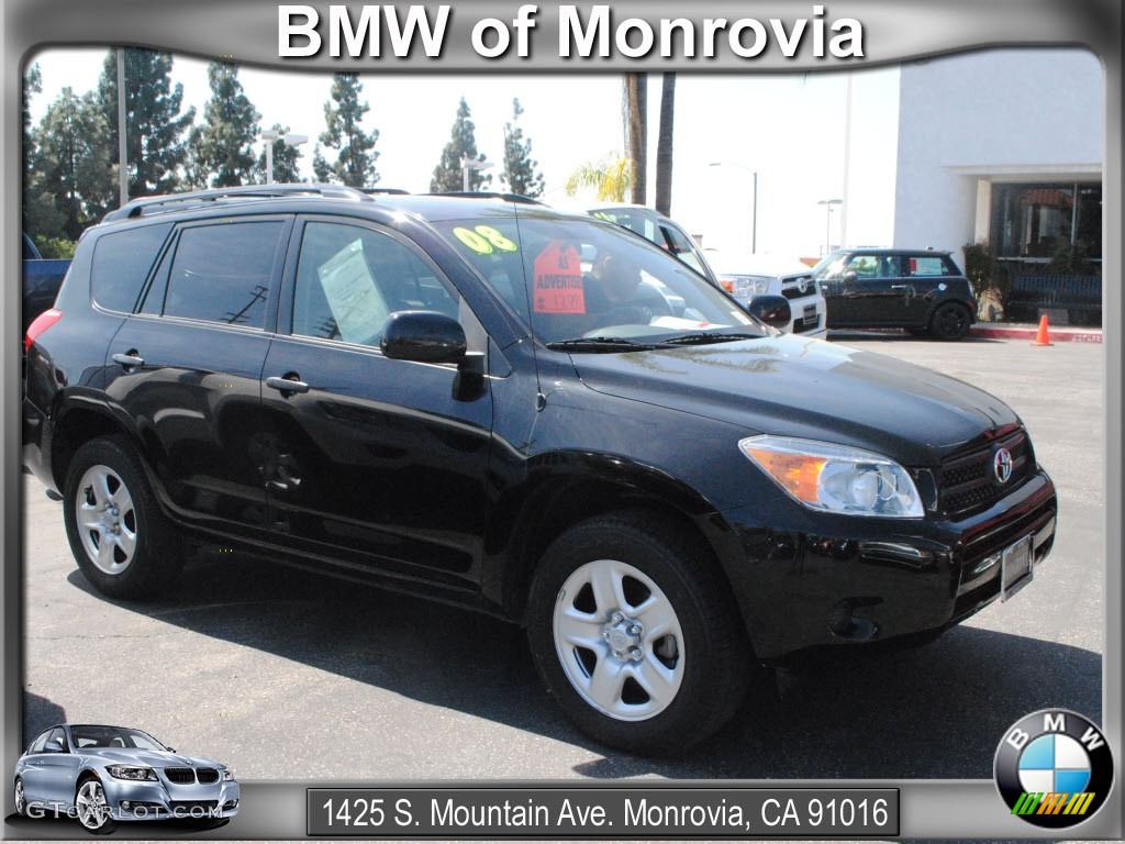 2008 RAV4 I4 - Black / Ash photo #1