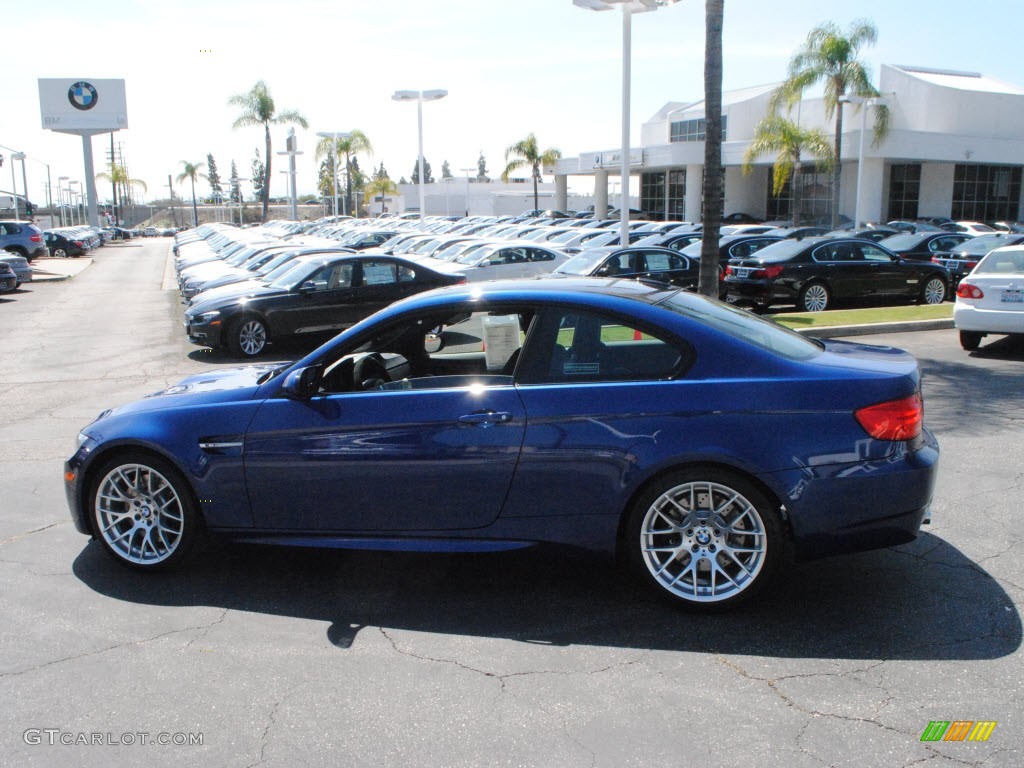 2012 M3 Coupe - Le Mans Blue Metallic / Black photo #12