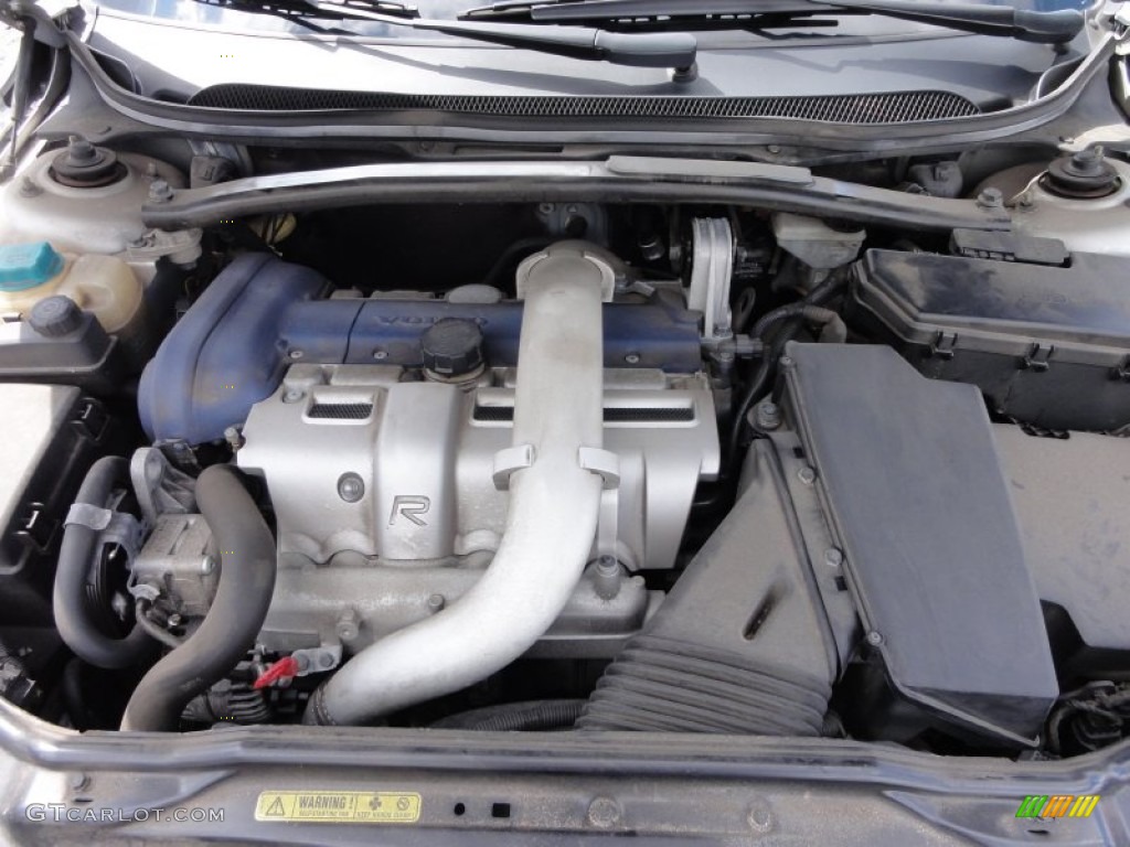 2004 Volvo S60 R AWD 2.5 Liter Turbocharged DOHC 20 Valve Inline 5 Cylinder Engine Photo #62636996