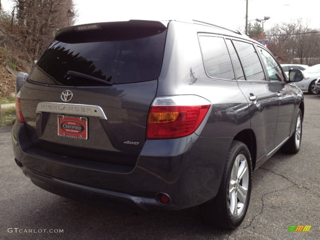 2010 Highlander Limited 4WD - Magnetic Gray Metallic / Ash photo #11