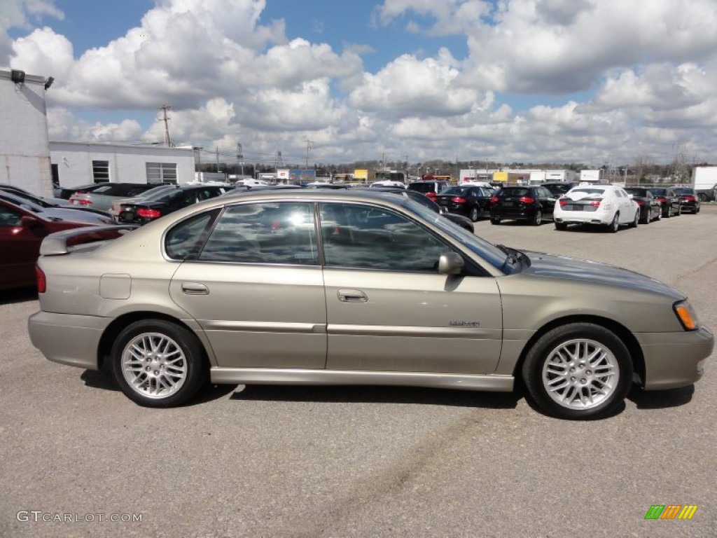 2001 Legacy GT Limited Sedan - Titanium Pearl / Gray photo #8