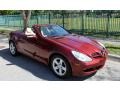 2007 Storm Red Metallic Mercedes-Benz SLK 280 Roadster  photo #12