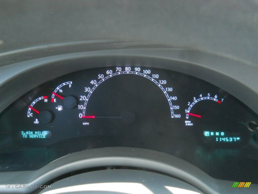 2008 Chrysler Pacifica LX AWD Gauges Photo #62641530