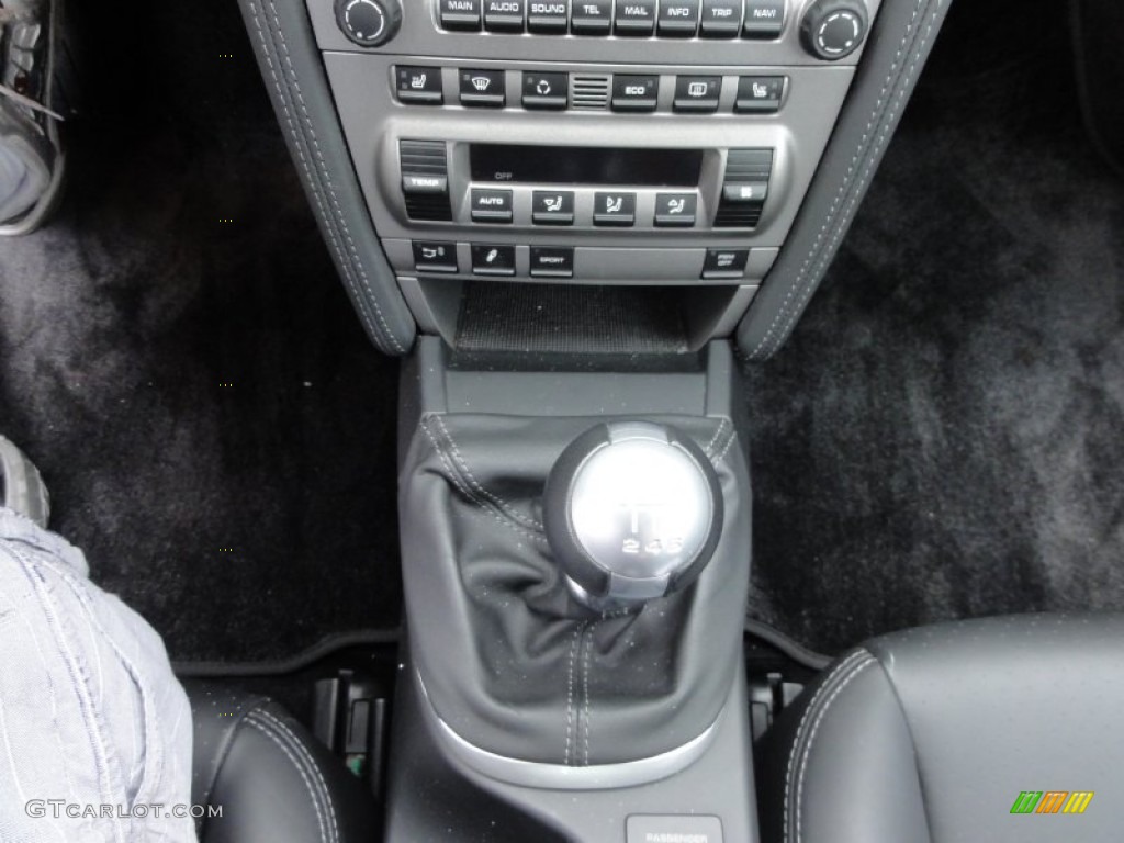 2007 911 Turbo Coupe - Slate Grey Metallic / Black photo #37